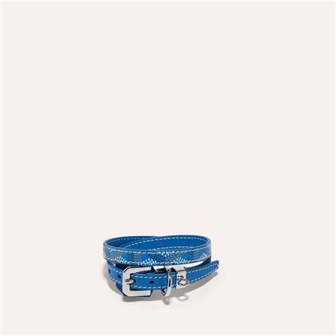 blue goyard bracelet|maison goyard edmond bracelet.